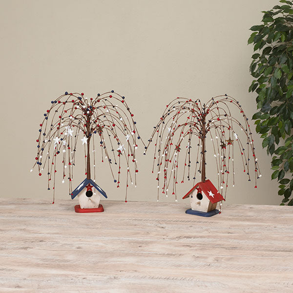 Birdhouse Americana Willow Tree -