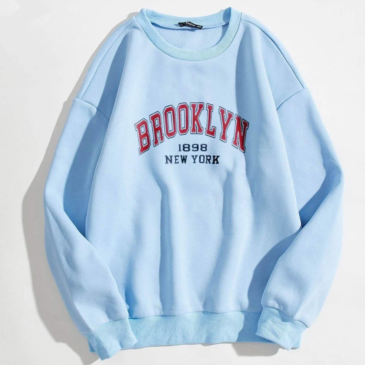 Letter Graphic Thermal Lined Sweatshirt