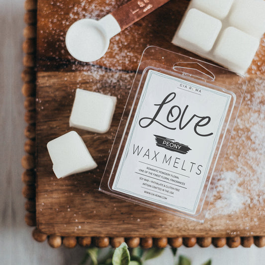 London Peony Romantic Powdery Floral Candle Scent, White or Black Label