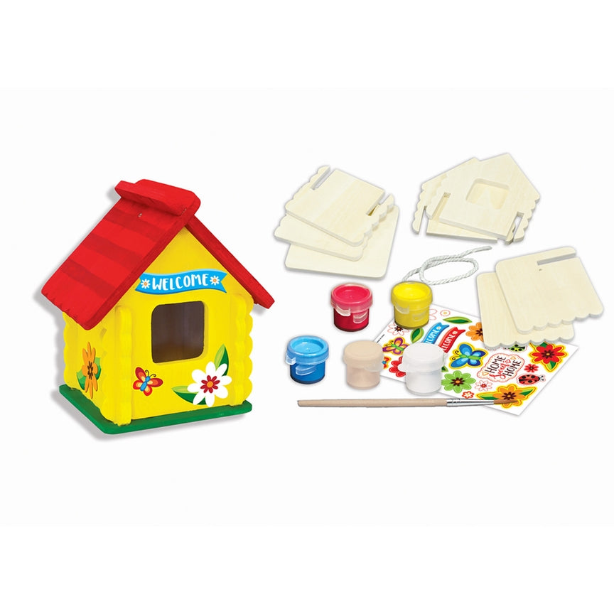 Birdhouse Wood Paint Kit