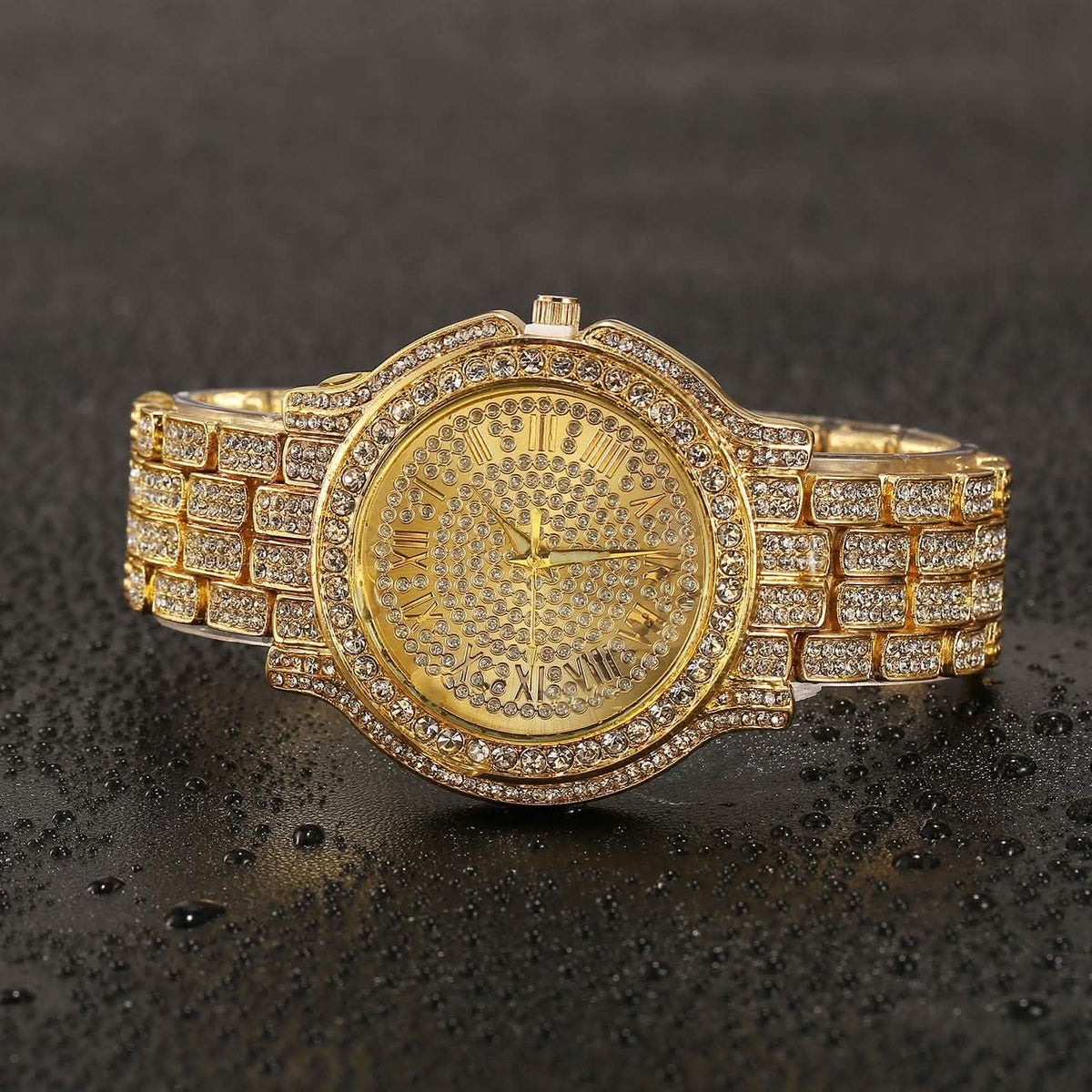 Luxury Crystal Rhinestone Quartz Watch