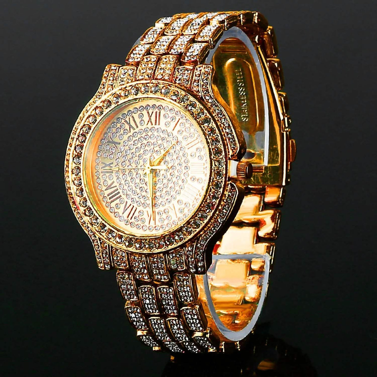 Luxury Crystal Rhinestone Quartz Watch