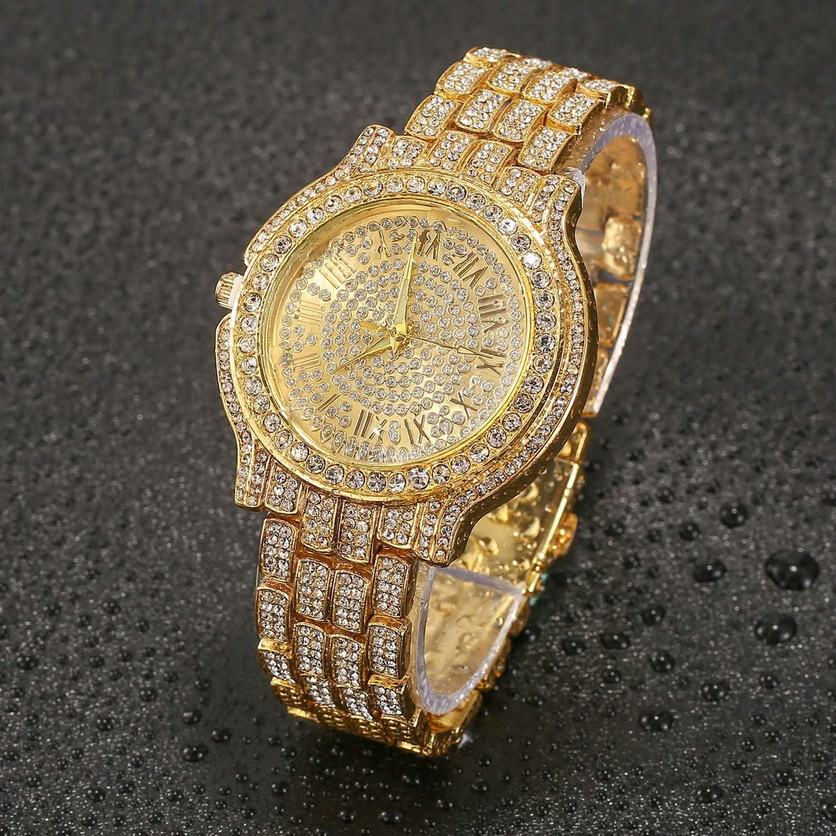 Luxury Crystal Rhinestone Quartz Watch