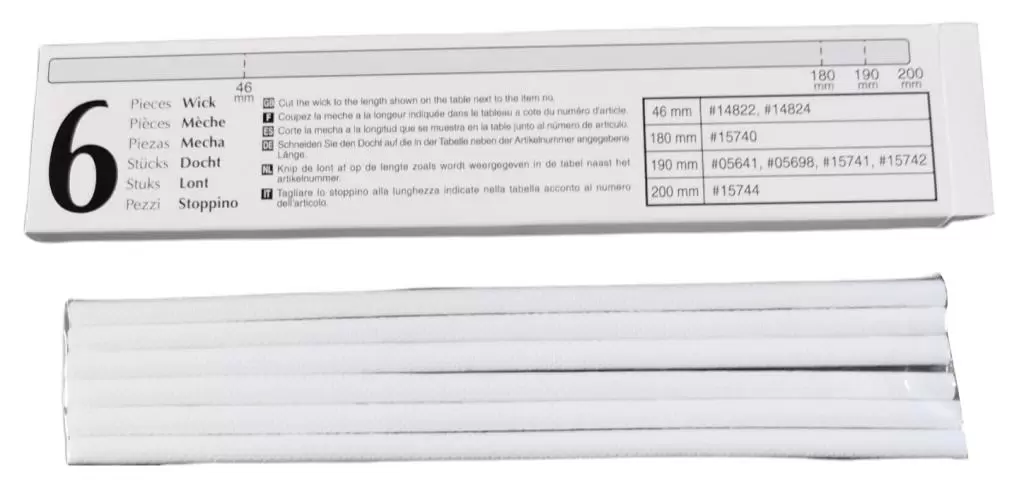 Replacement Wicks for Lemax Smoking Buildings
