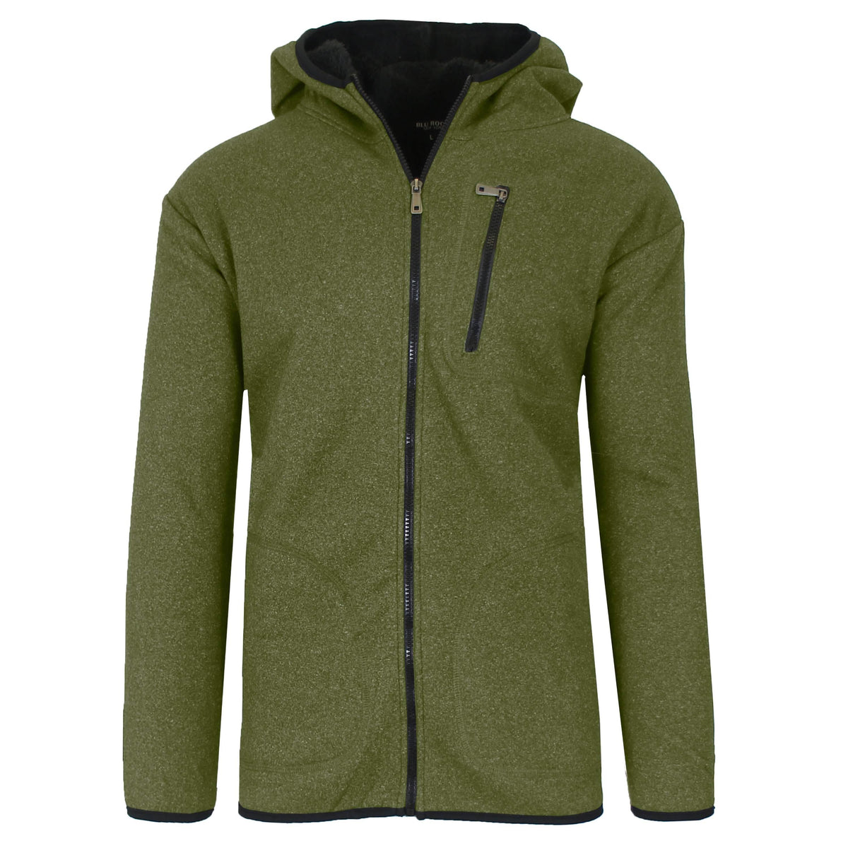 Men's Heavyweight Tech Sherpa Full-Zip Hoodie