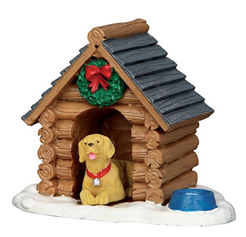 Caseta para perro estilo cabaña de madera