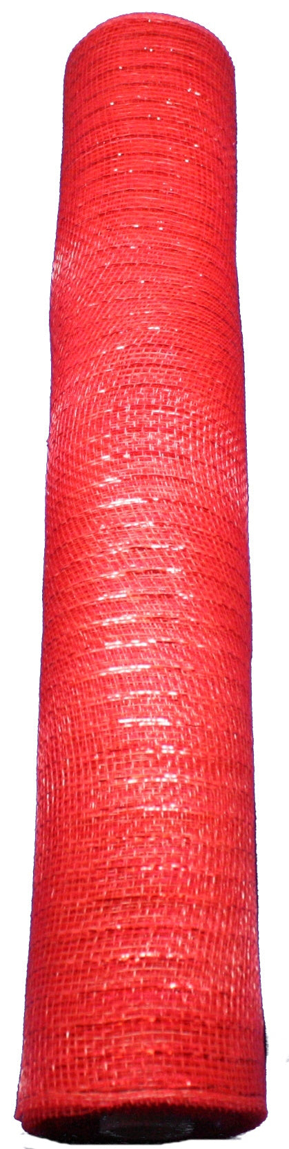 Bufanda decorativa de malla roja metálica