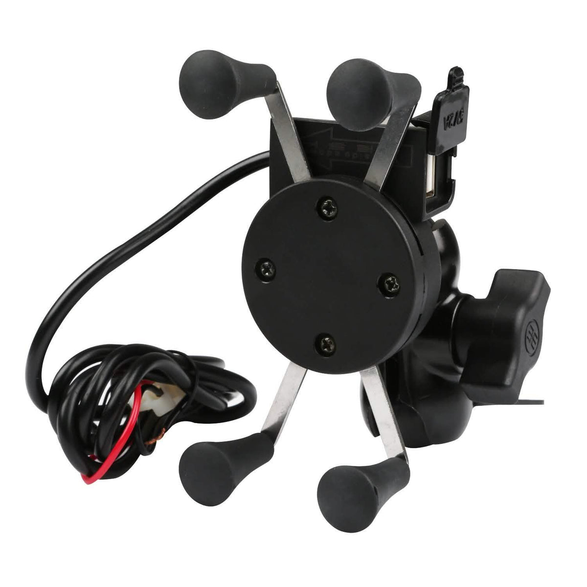 Motorcycle Handlebar Mount Holder with USB Charger
