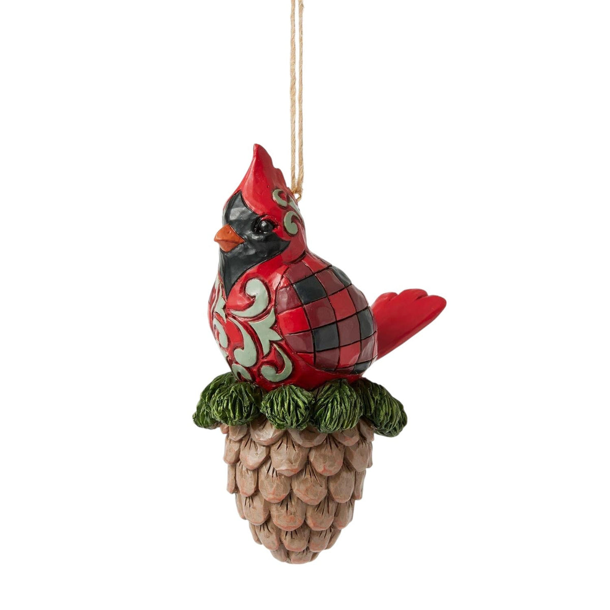 Highland Glen Cardinal Ornament