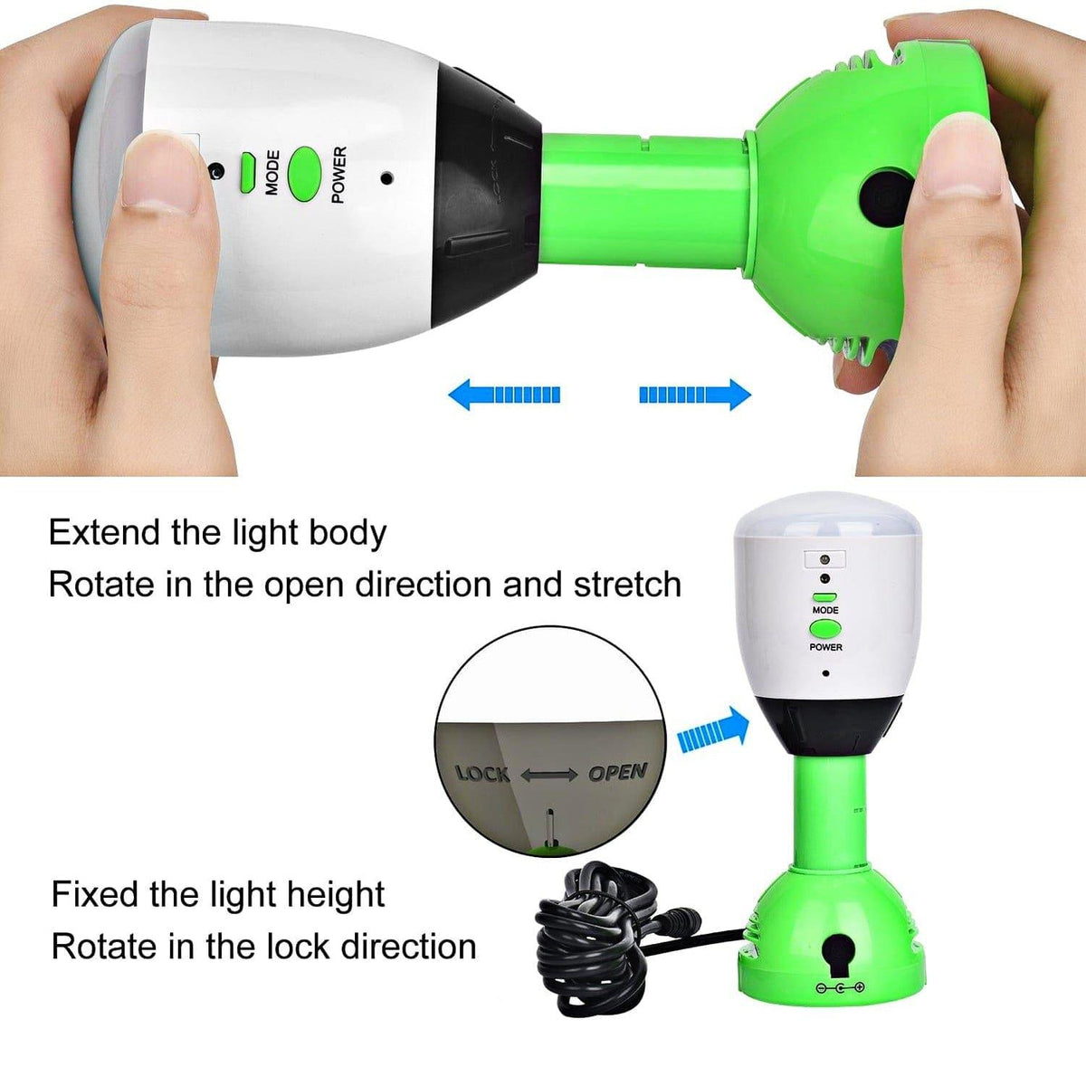 Nature's Generator 400 Lumens Power Light (4 Pack)