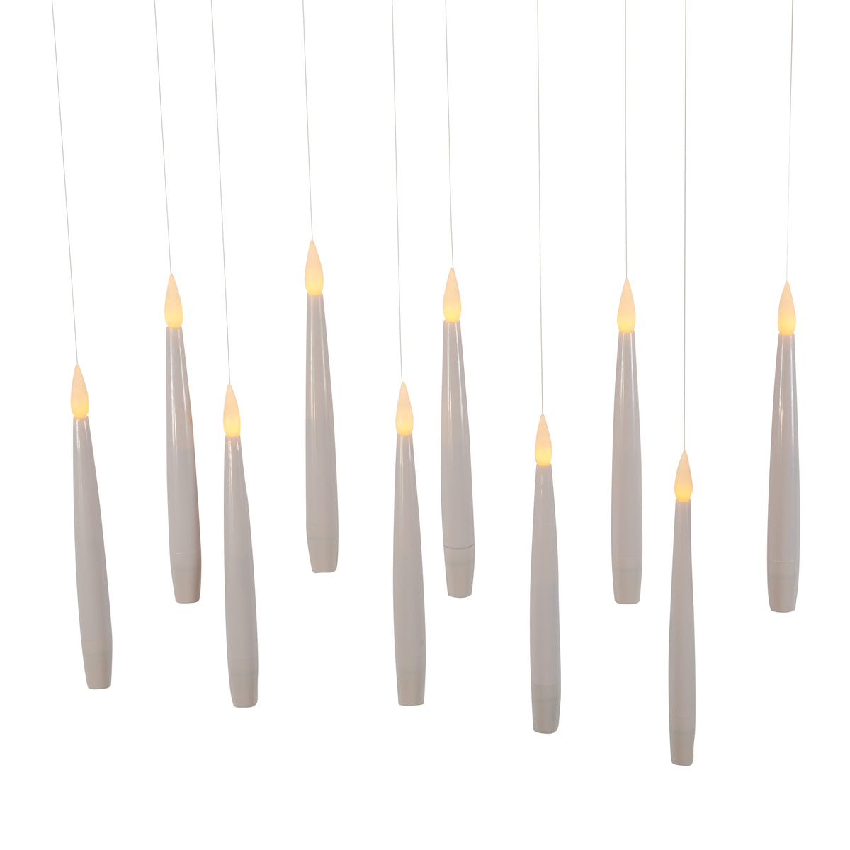 Flameless 'Floating' Candle Set - 10 piece set