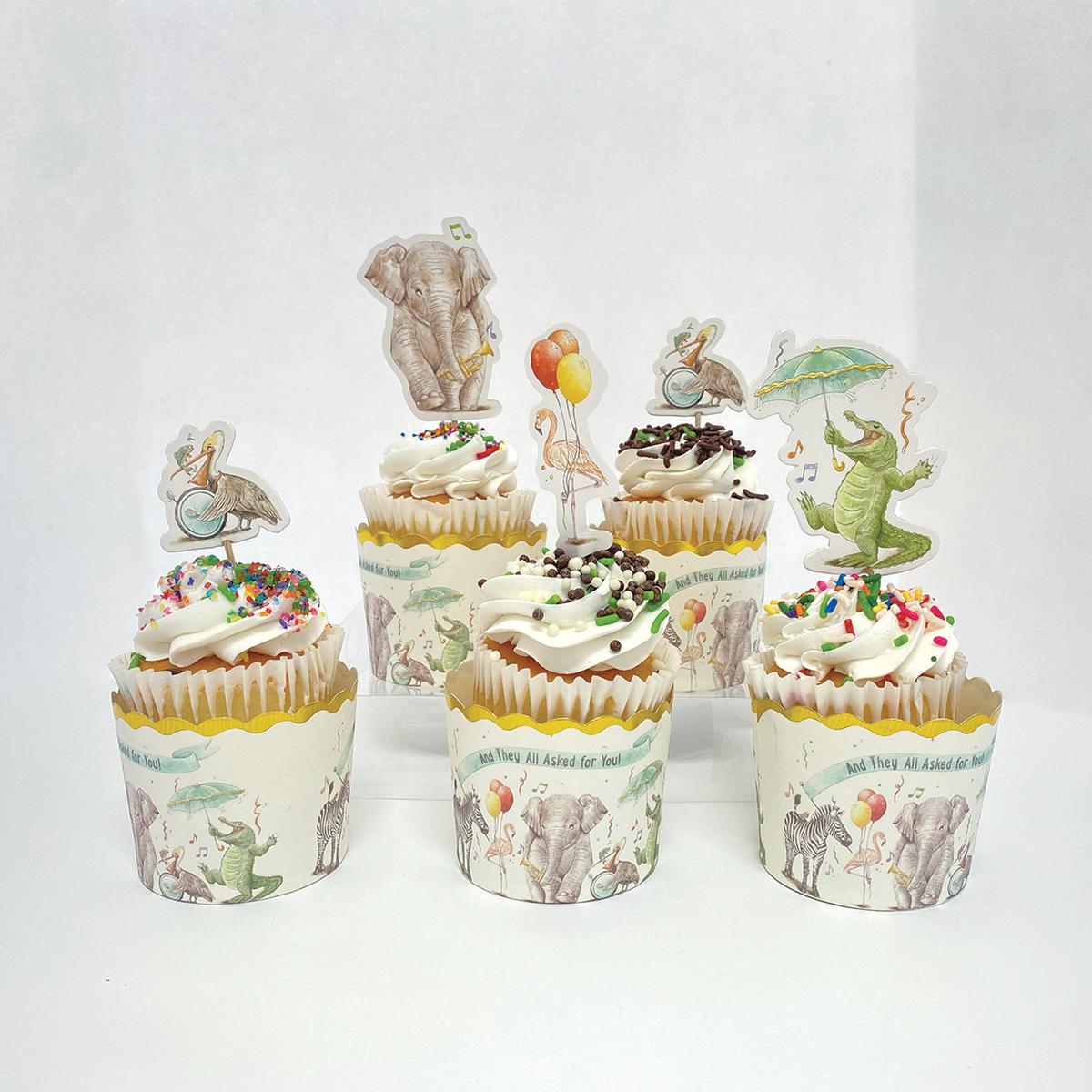 And They All Asked for You Cupcake Decorations Set