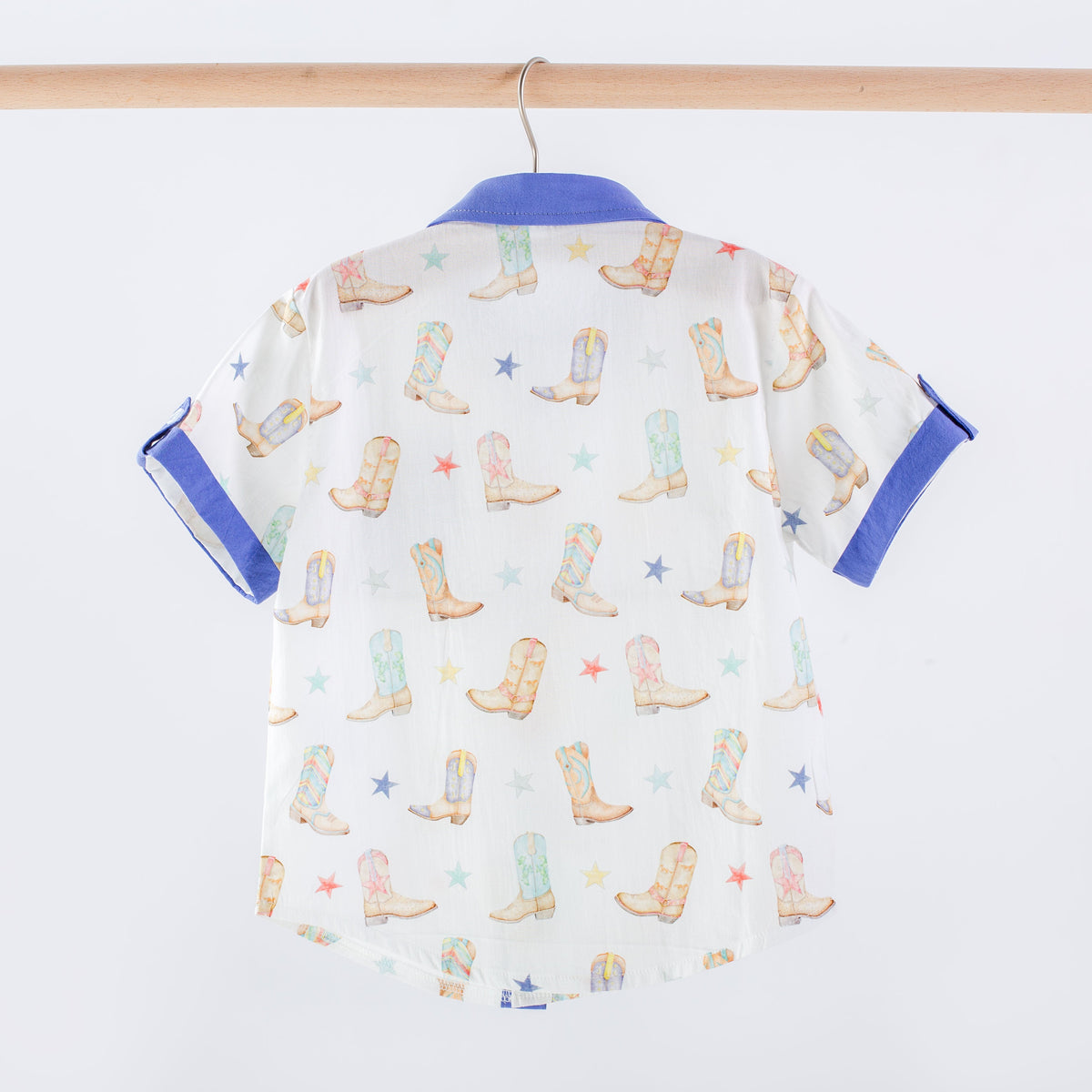 Giddy Up Short Sleeve Collared Shirt
