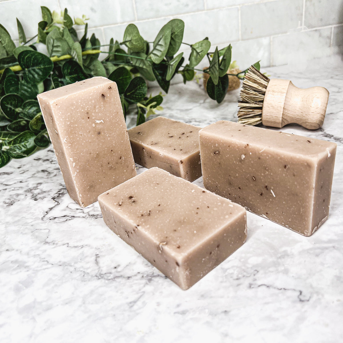 Oatmeal Milk And Honey Exfoliating Soap Bar With Ground Oats For Soft Skin