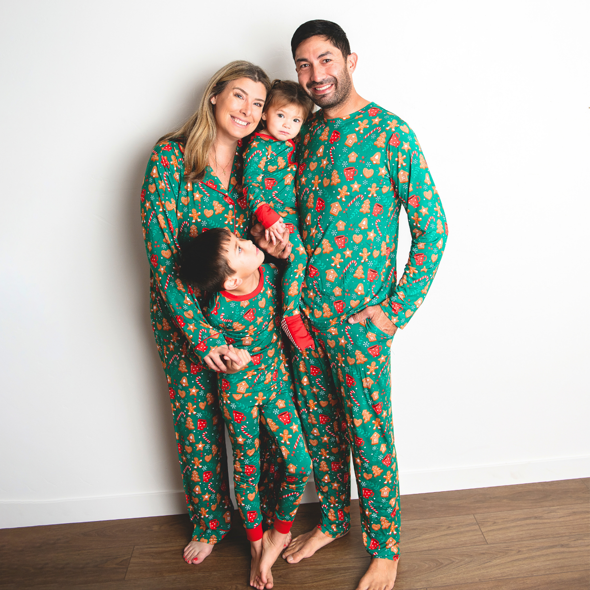 Crew Neck Bamboo Christmas Pajamas