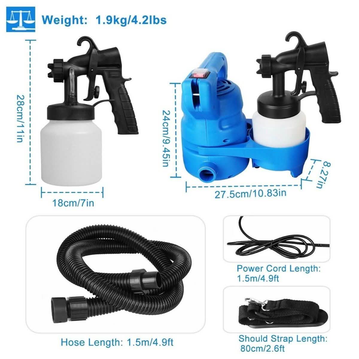 Oil Primer Water Paint Sprayer Machine