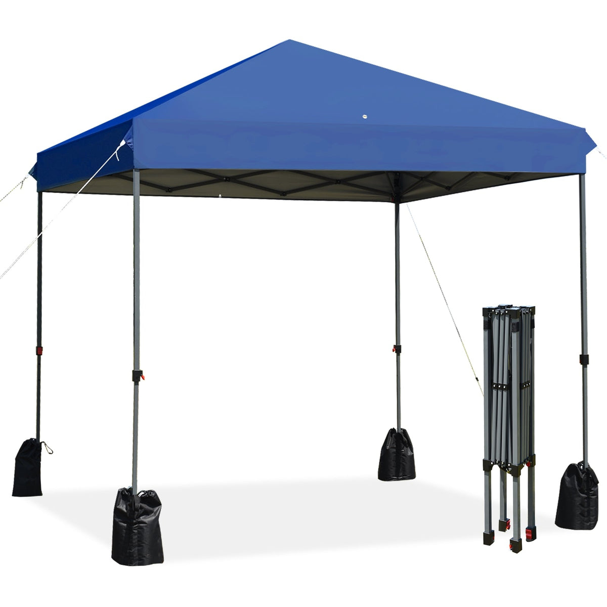 Carpa Pop-up Exterior de 8'x8' con Bolsa con Ruedas