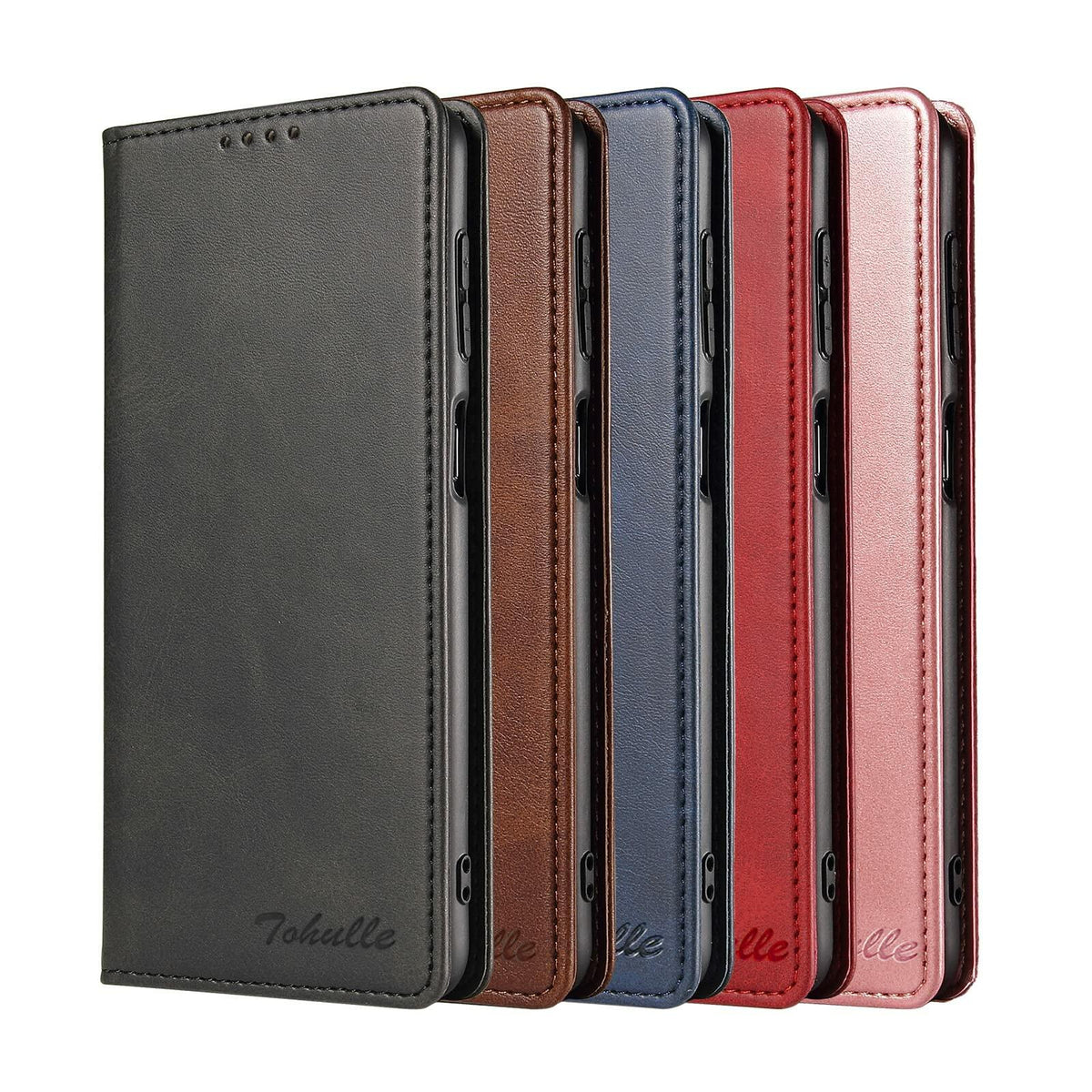 TOHULLE for Google Pixel 6 Case, Vintage Wallet Case Card Holder - Blue