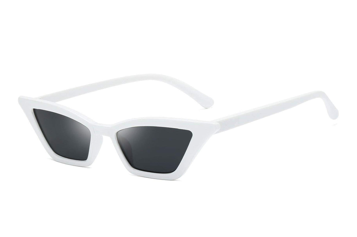 Gafas de sol FEISEDY B2291 estilo ojo de gato para mujer, vintage, cuadradas y pequeñas