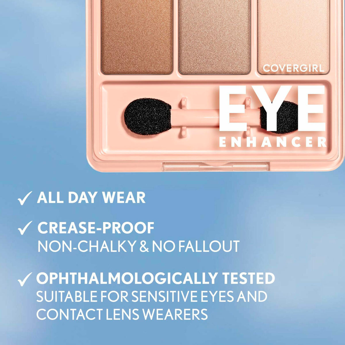 Sombras de ojos COVERGIRL Eye Enhancer Quad Bellini Spritz Clean Vegan 5.3g