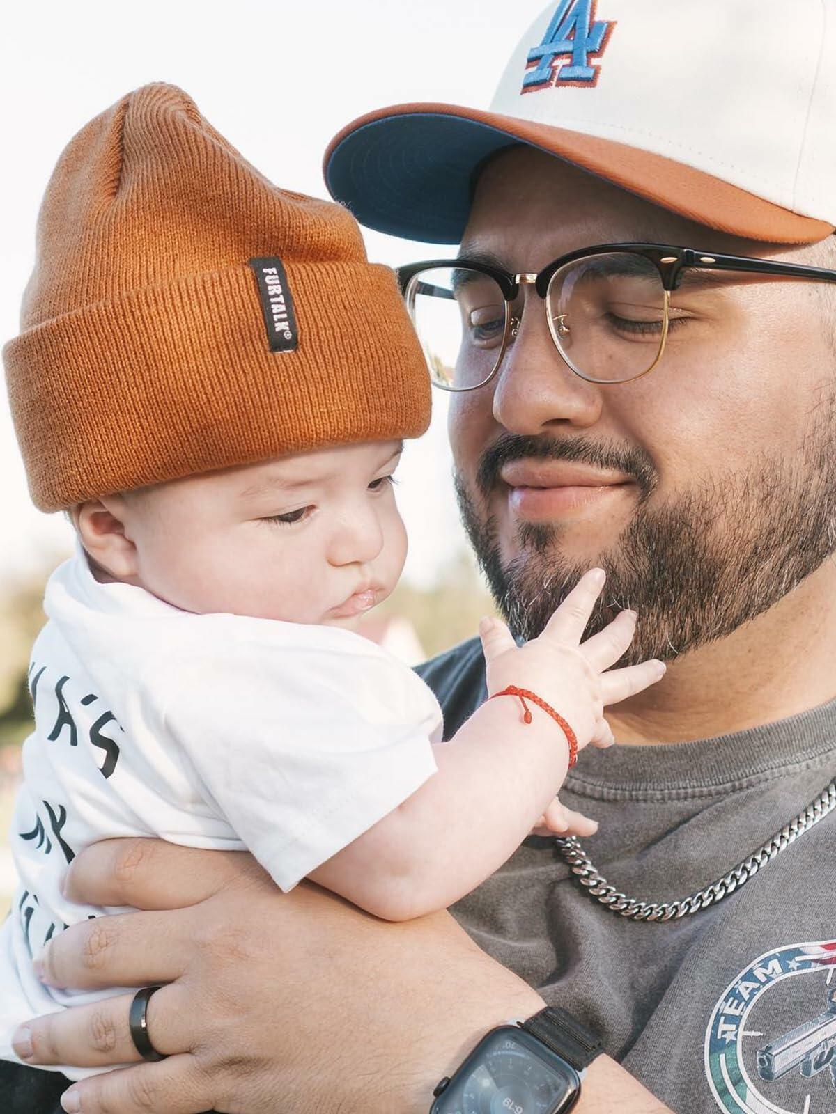 Gorro de punto para niños pequeños FURTALK, invierno, 0-8 años, cálido y suave