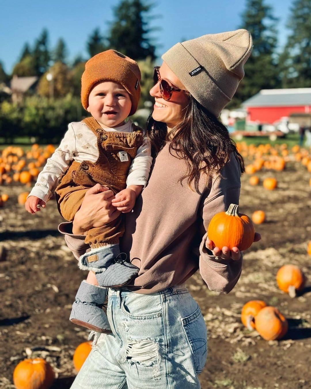 Gorro de punto para niños pequeños FURTALK, invierno, 0-8 años, cálido y suave