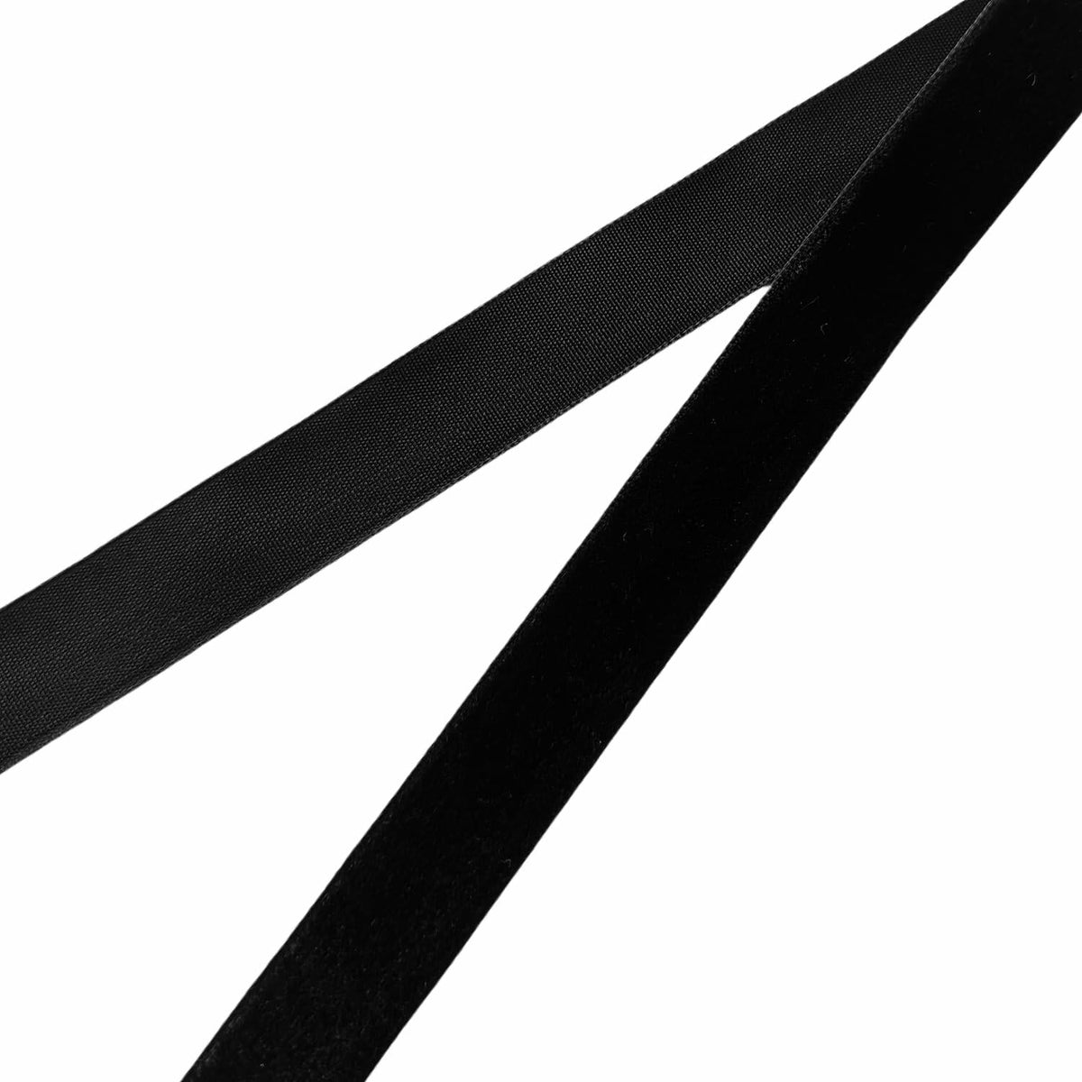 Cinta de terciopelo negro Abbaoww, 5/8 de pulgada, una cara, 50 yardas, para envolver regalos