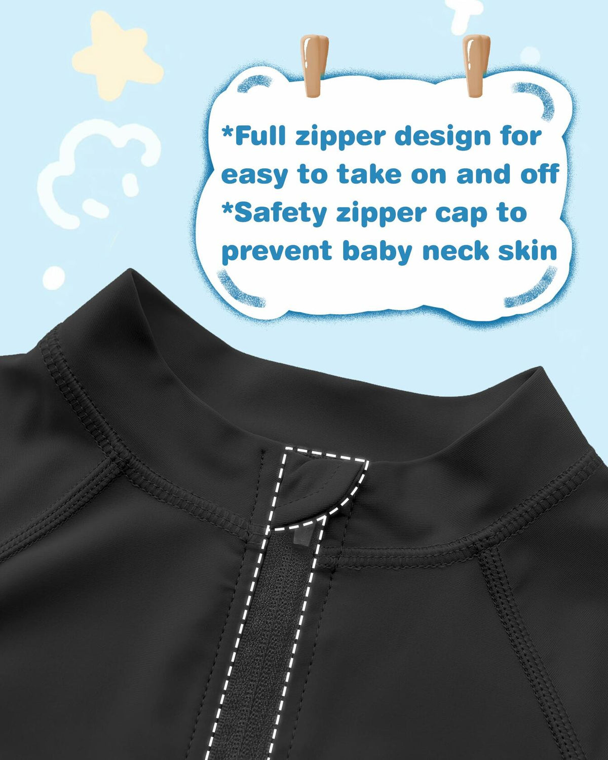 Camiseta de natación MIVEI con protección solar UPF 50+ para niño, de secado rápido, manga larga/corta, color blanco, talla
