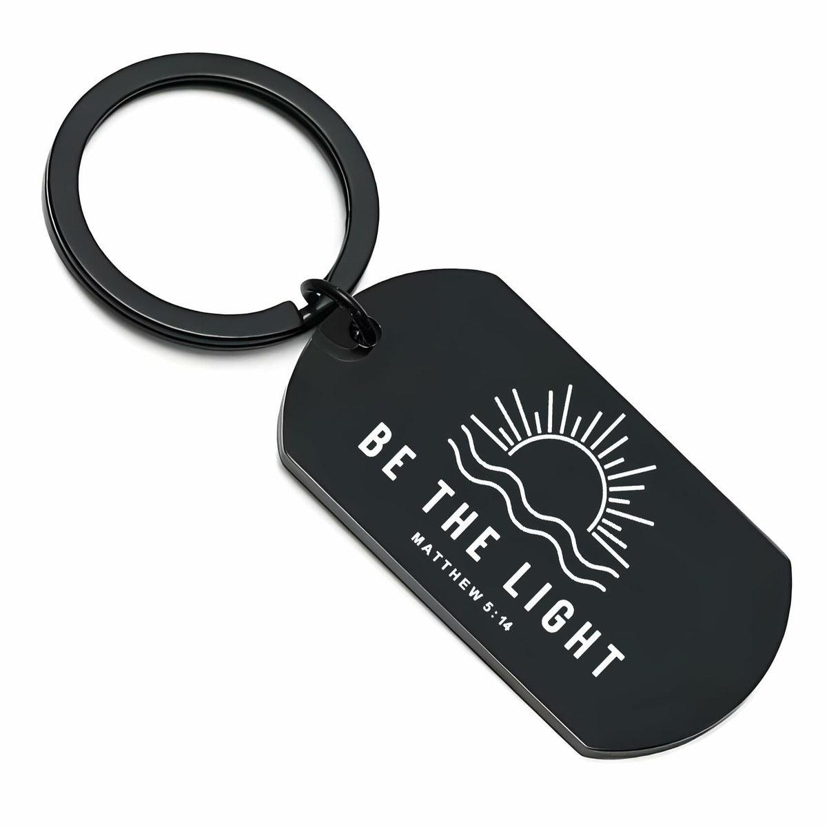 Llavero con versículo bíblico de Christian Jesus de NATSUNO, regalo religioso para mujeres y hombres