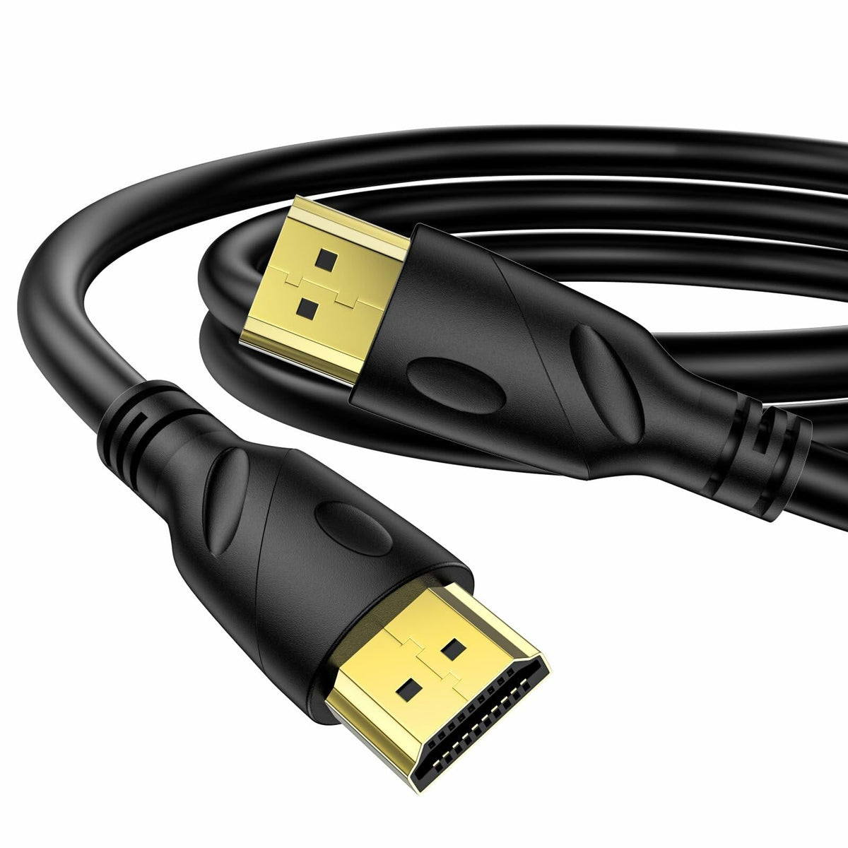 Cable HDMI 2.0 Jorenca de 6 pies (1.8m), ultra alta velocidad, 4K a 60Hz, conector chapado en oro