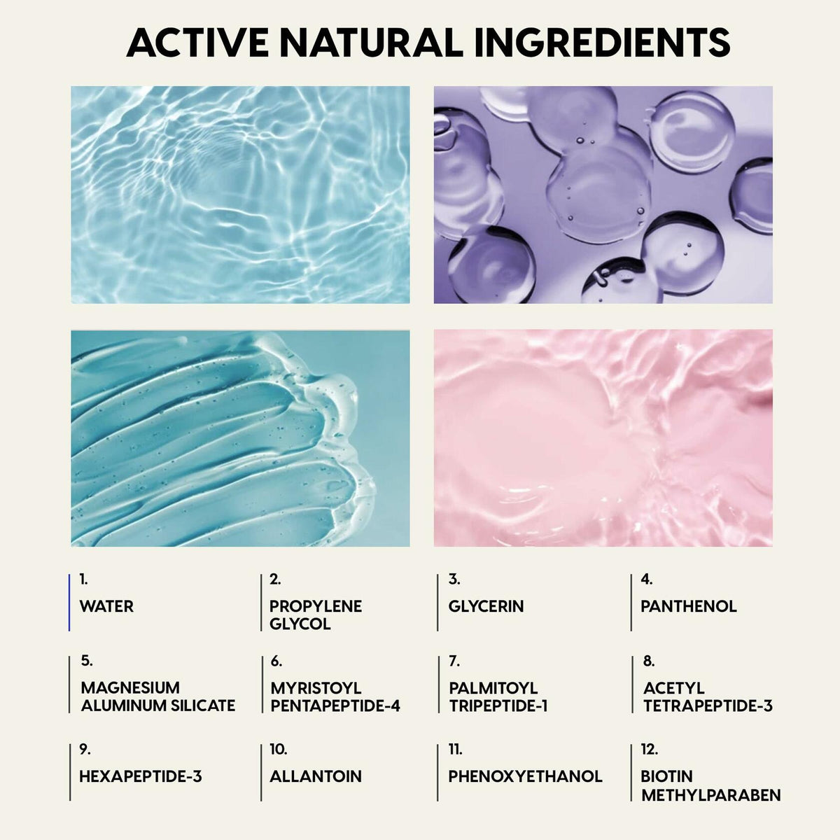 Sérum para cejas con fórmula avanzada para unas cejas más pobladas y gruesas, sérum nutritivo