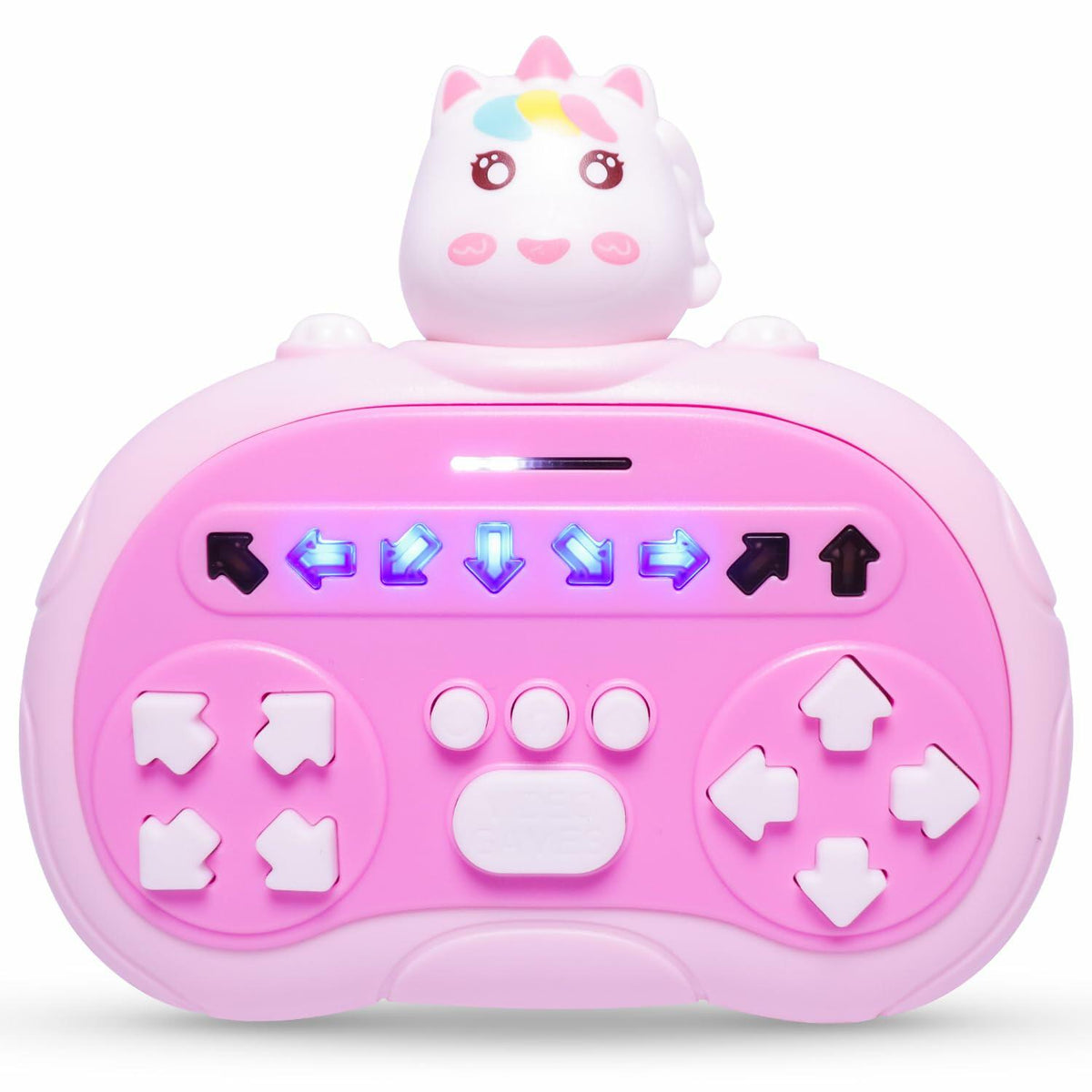 Juguete educativo de máquina de baile y ritmo de mano para niños de 3 a 12 años, diseño de poni
