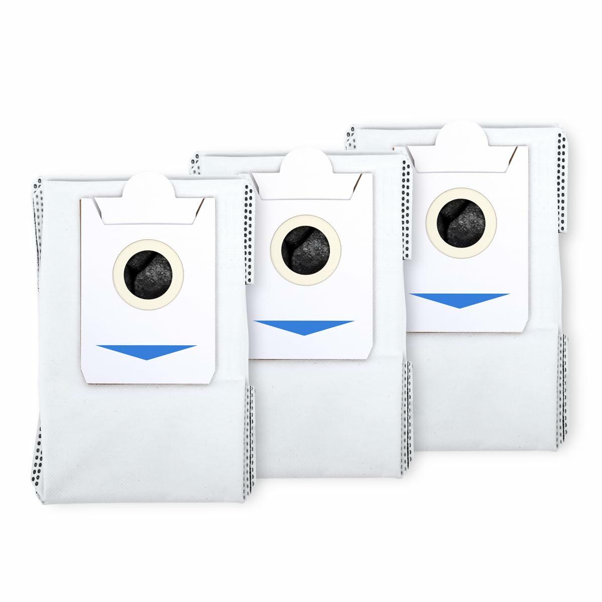 Bolsas para polvo ECOVACS, 3 unidades, para robot aspirador DEEBOT X2 OMNI / X2 COMBO, color blanco