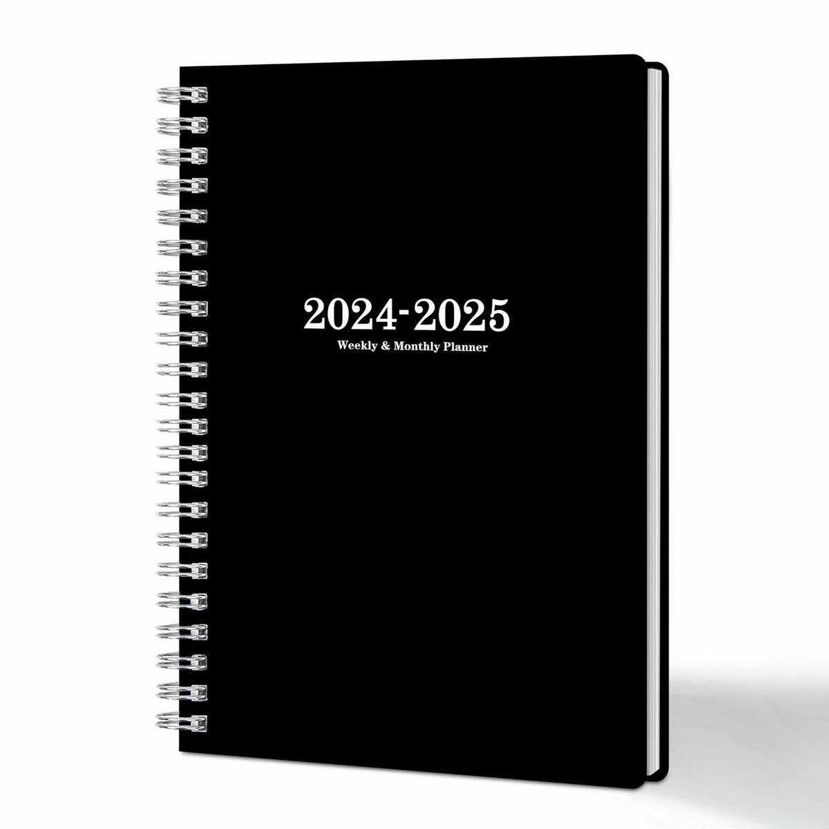 Planificador semanal 2024-2025, organizador mensual académico de 5.7x8.3 pulgadas, calendario