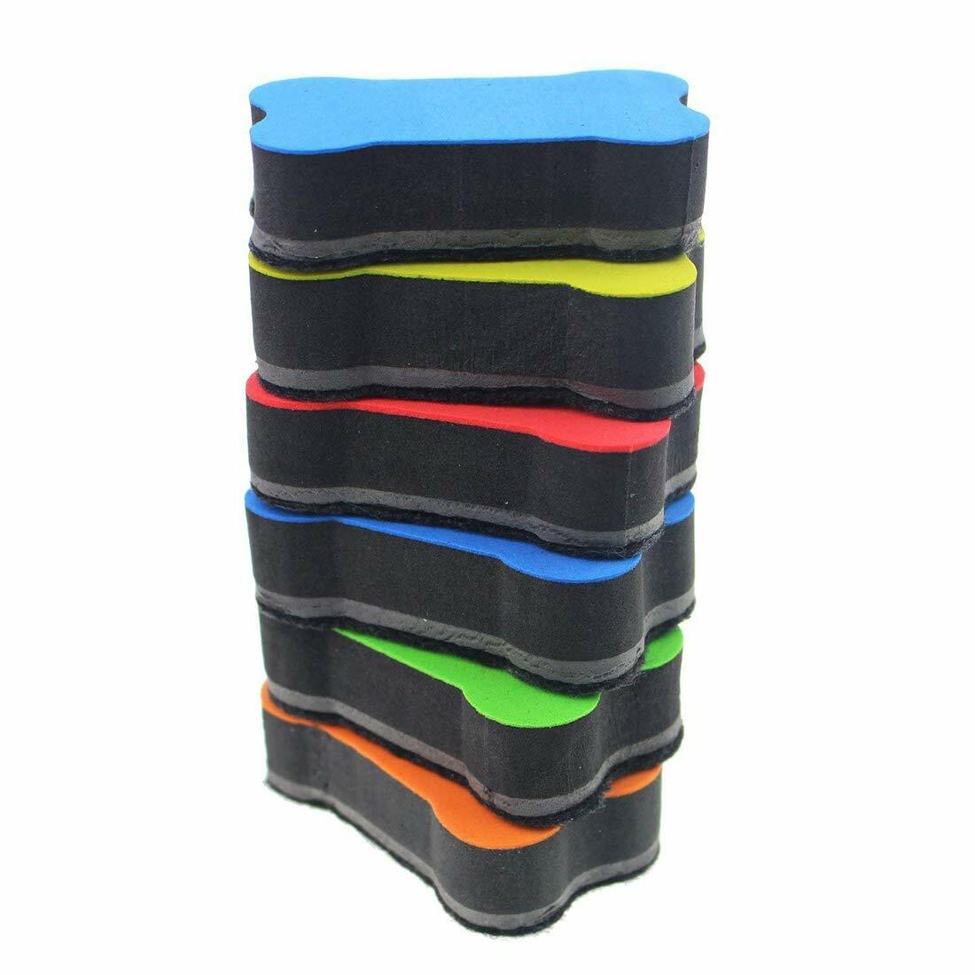 Borrador magnético pequeño para pizarra blanca Calary, color blanco