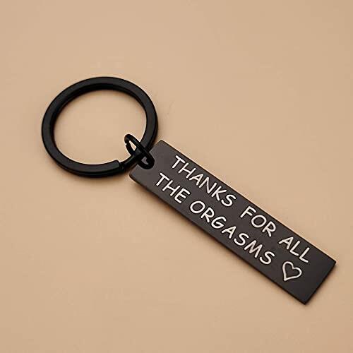 Llavero para parejas ShiQiao, regalo para novio o novia, llavero negro