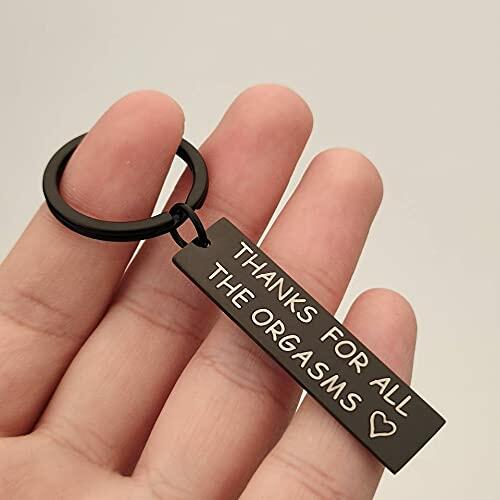 Llavero para parejas ShiQiao, regalo para novio o novia, llavero negro