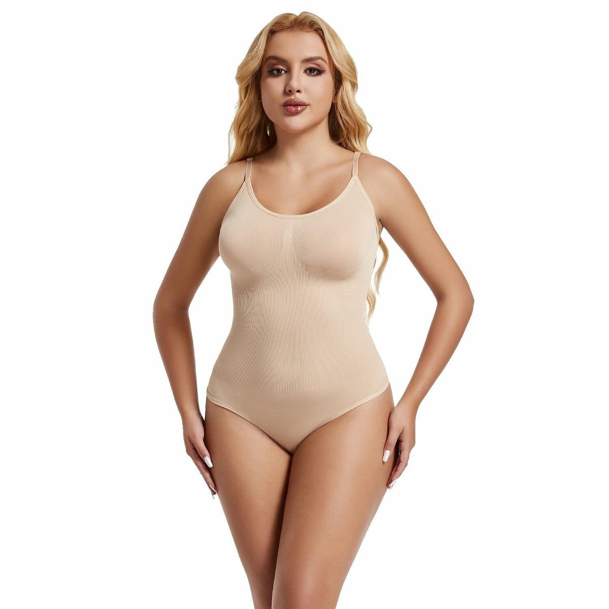Mono moldeador corporal completo sin costuras con control de abdomen para mujer DEQIN, talla mediana
