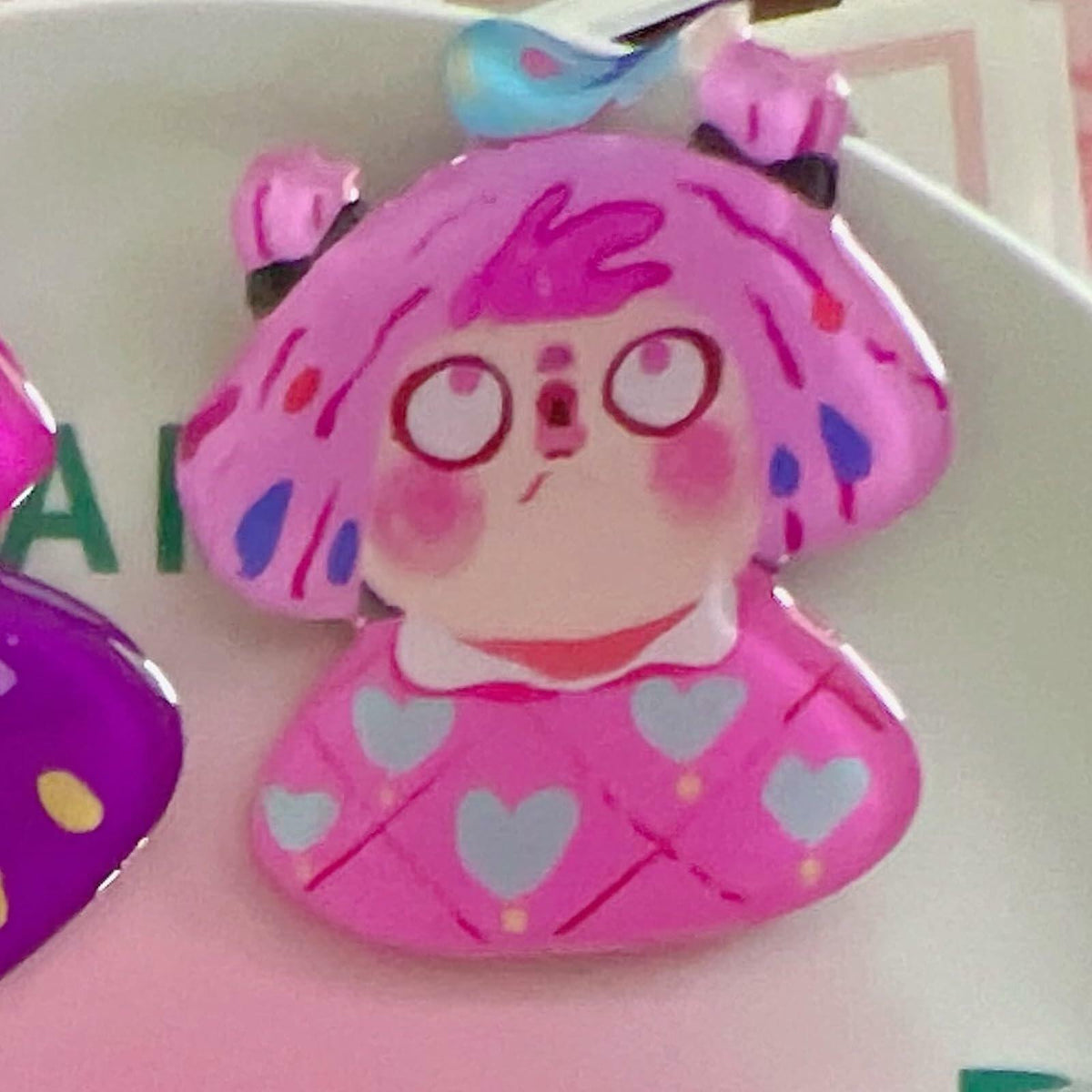 Adhesivo de imán para nevera Chanseens, diseño de cara haciendo puchero, para cocina, oficina o el hogar, 1 unidad