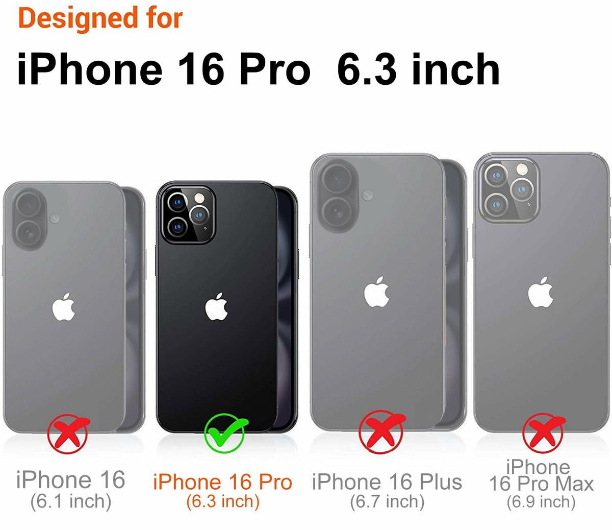 Funda para iPhone 16 Pro, diseño de rosas moradas, protectora, flexible, de TPU, delgada y resistente a impactos