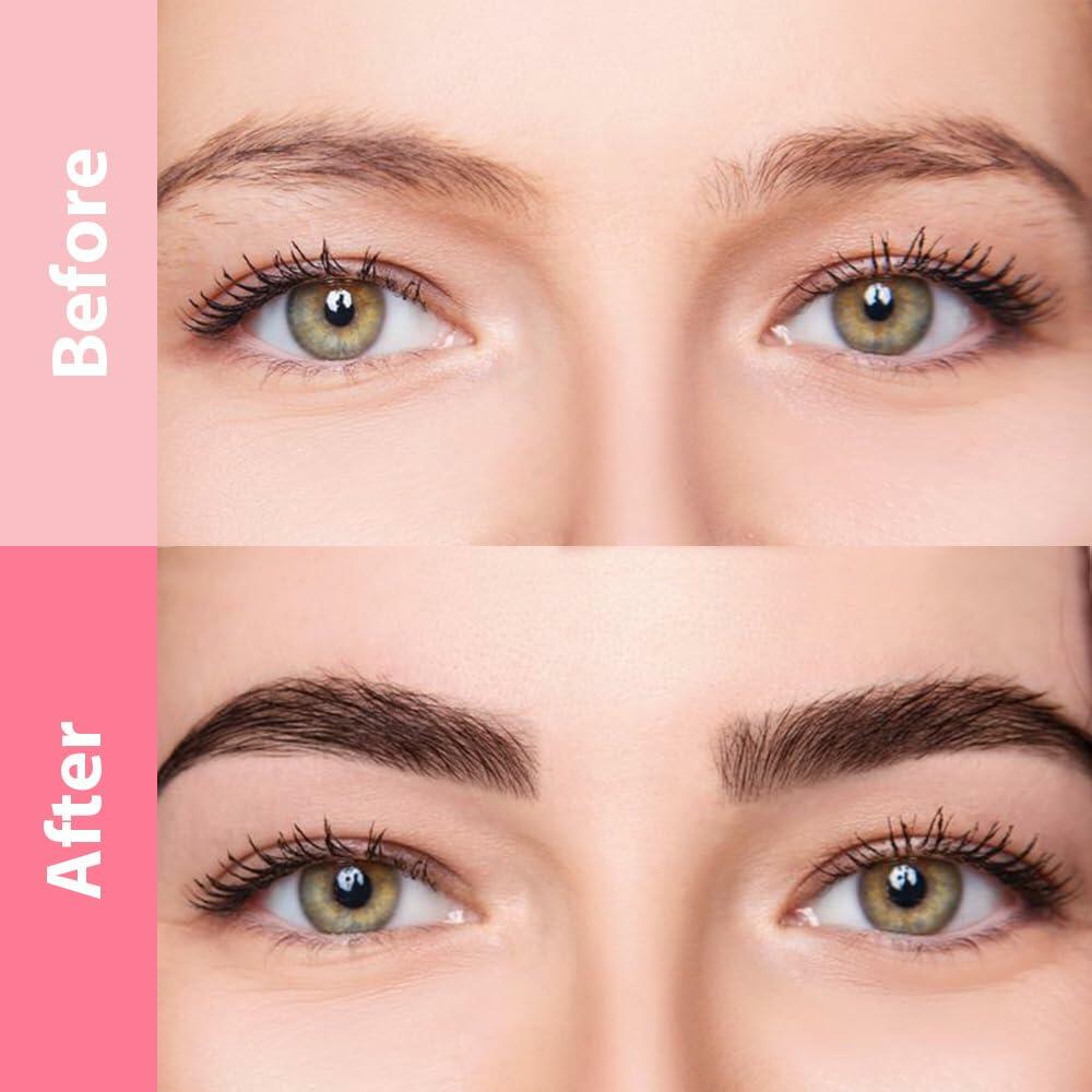 Consumo preferente 27/07 evpct Lápiz de cejas microblading de doble punta marrón 1 pza. Cepillo