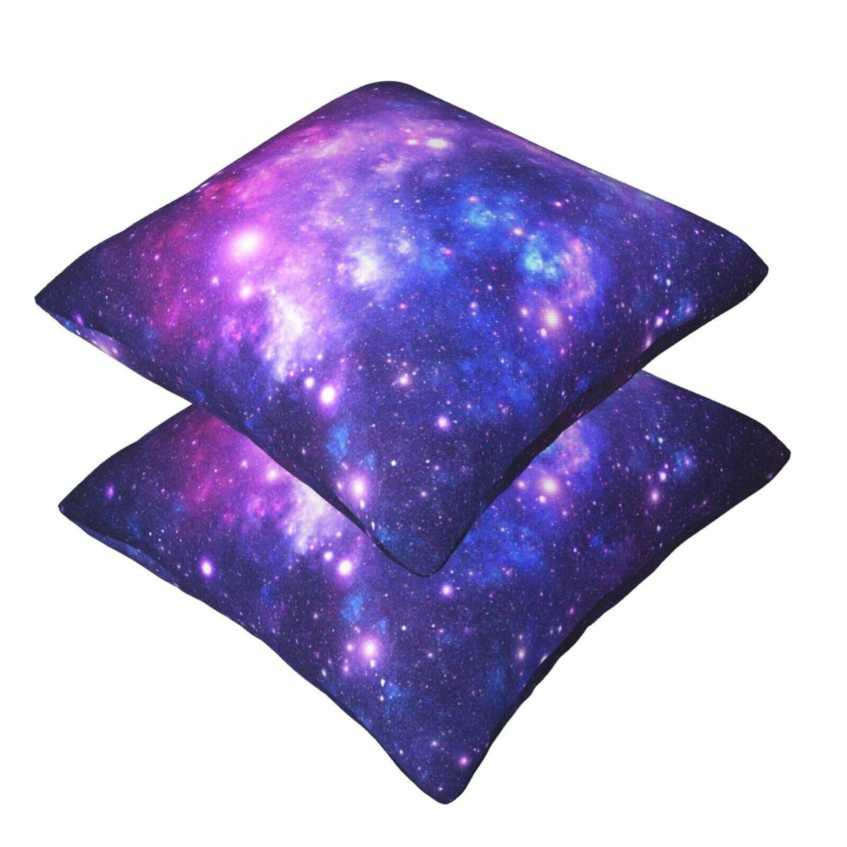 Fundas de cojín Tebjh Galaxy Star de 18x18, paquete de 2, fundas de cojín decorativas Blue Nebula