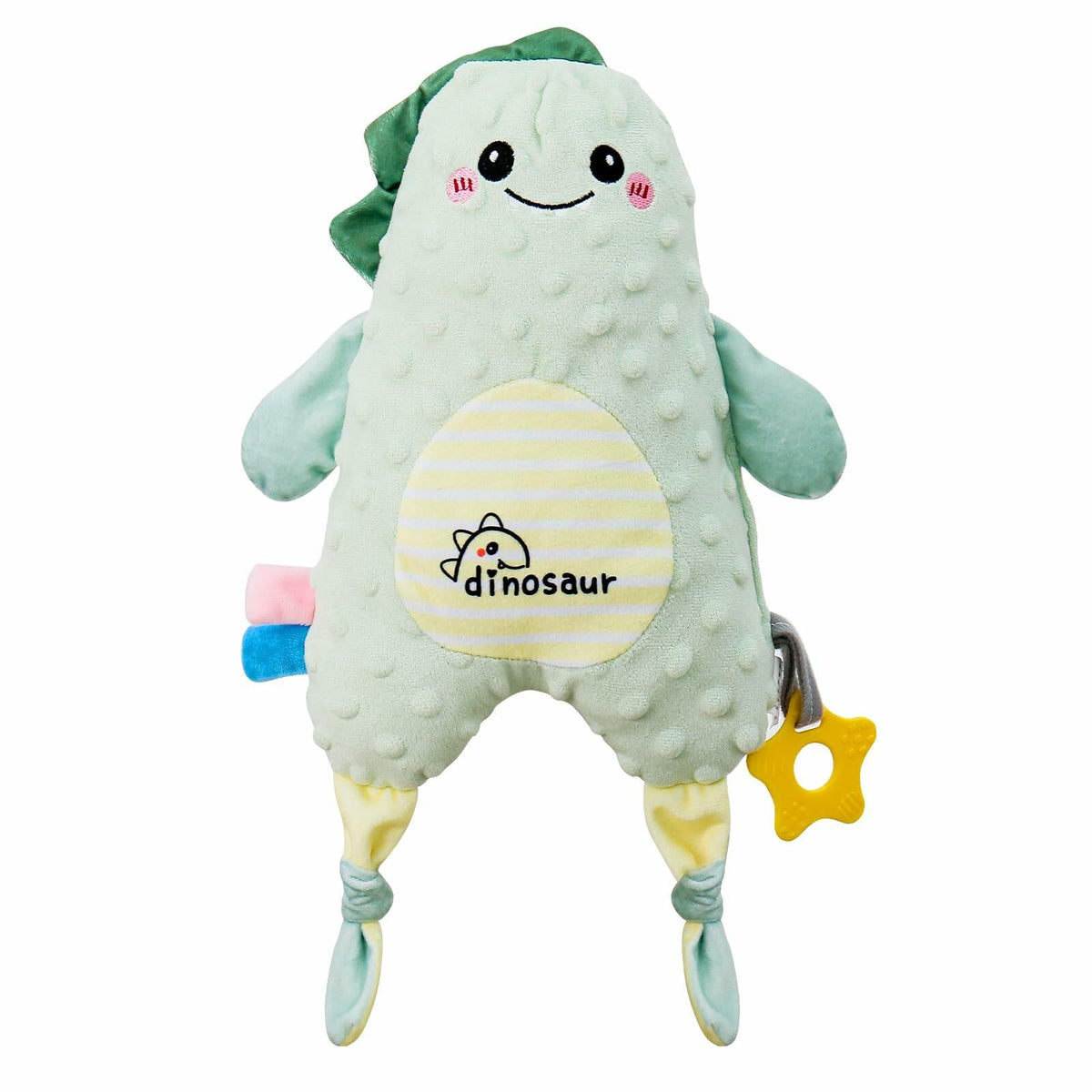 Juguete de peluche relajante de león KELCIO para bebés, amarillo, 14.6 pulgadas (CAJA ABIERTA)