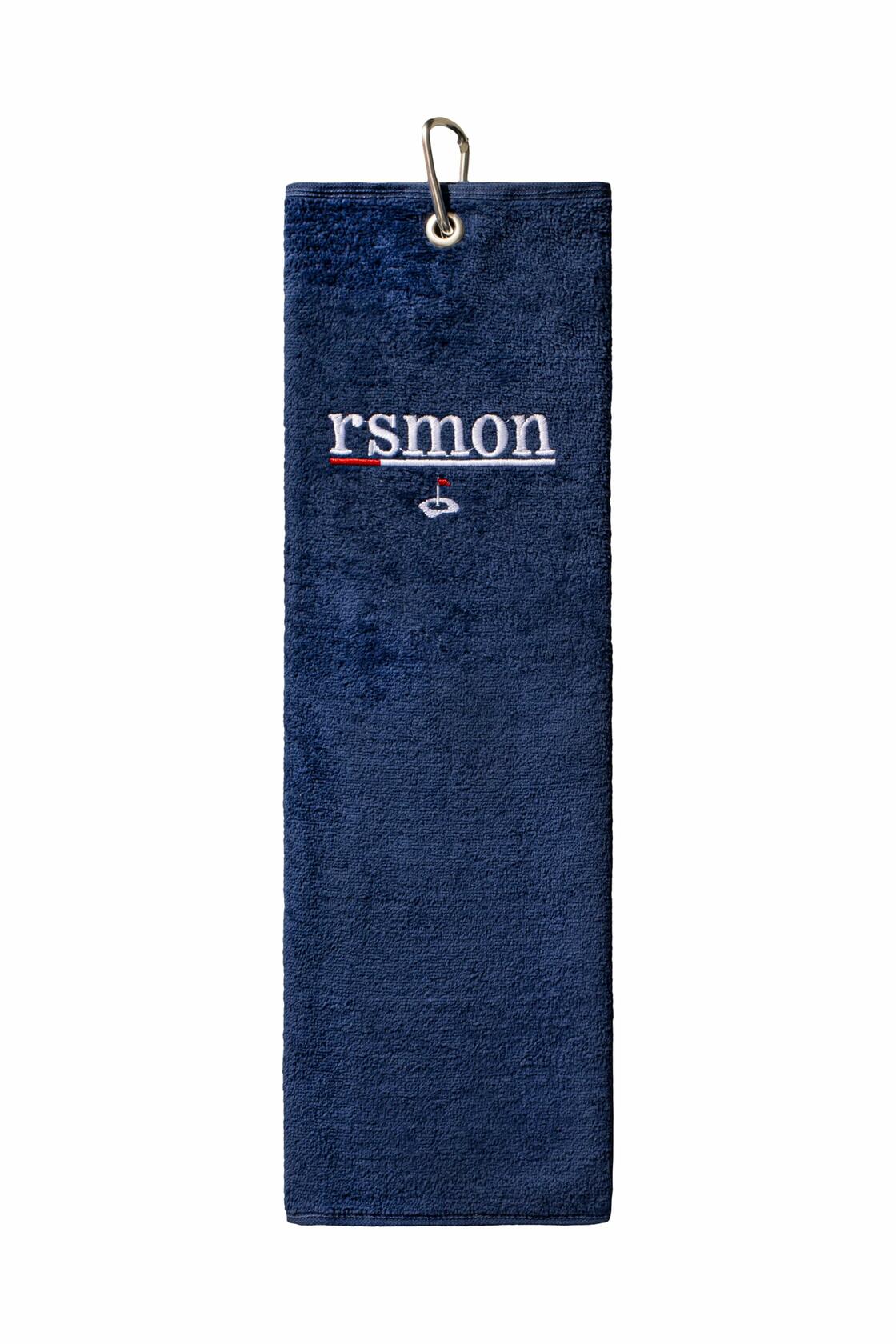Toallas de golf de algodón rsmon 20x17 pulgadas, rojo, azul marino, blanco, paquete de 3