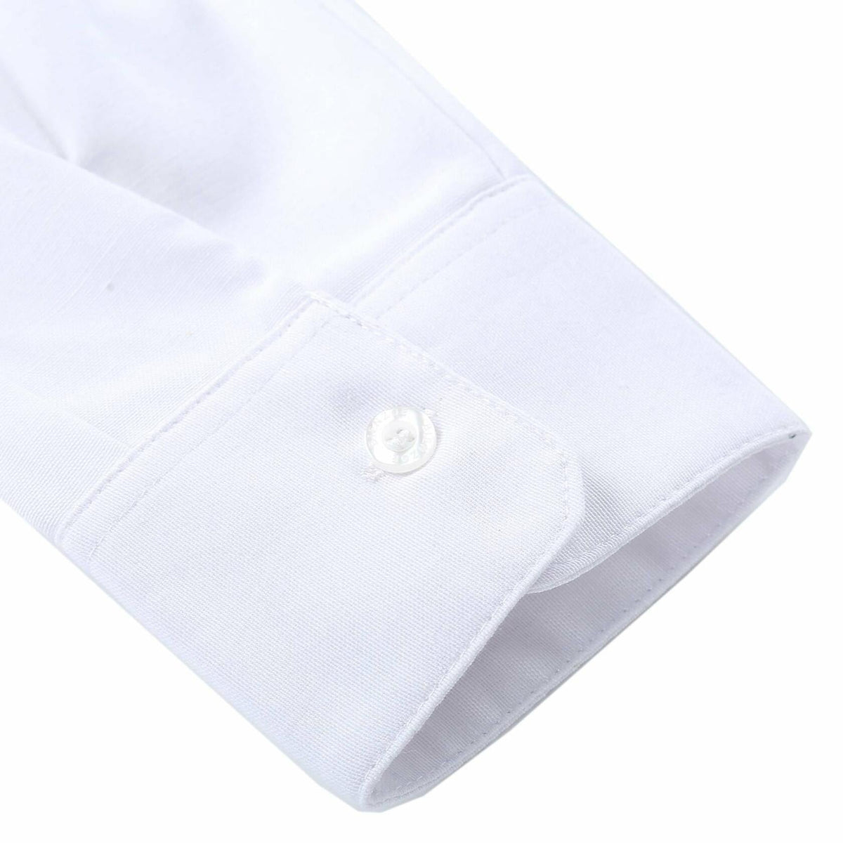 Bienzoe Boys Long Sleeve Button Down Shirt White Size 14