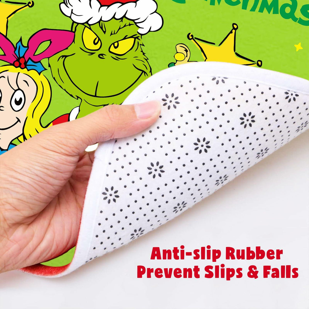 Set de fundas para inodoro navideñas divertidas, 4 piezas, decoración de baño para intercambio de regalos (White Elephant)