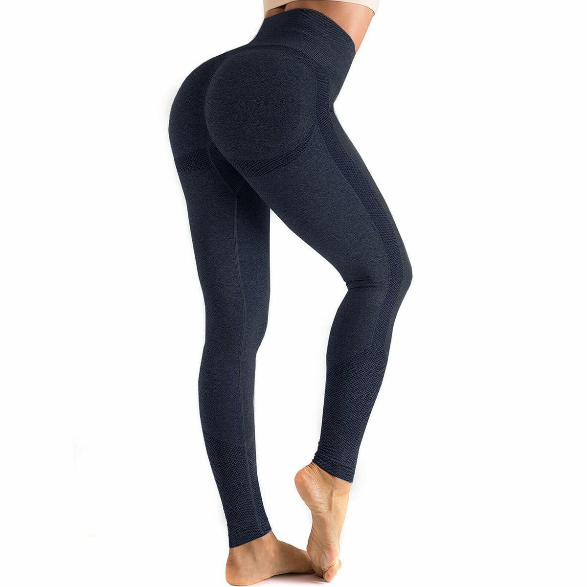 Leggings deportivos para mujer OUDOTA, cintura alta, control de abdomen, color verde, talla M