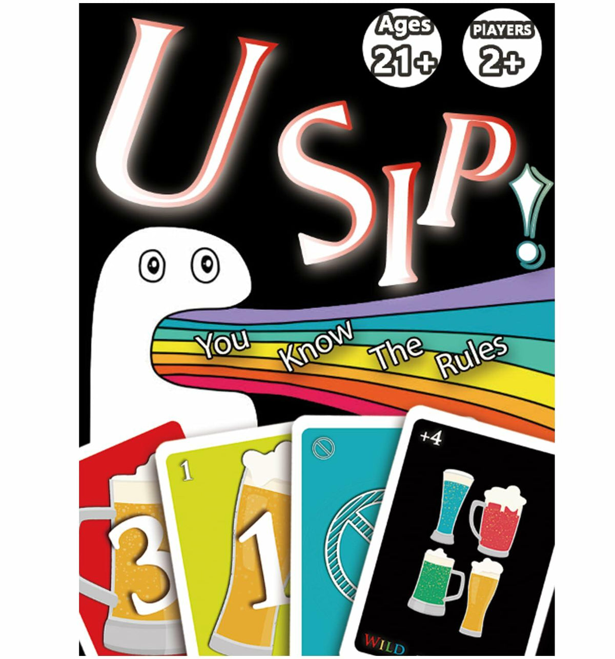 QUEKA KANBAI U SIP! Cartas para juego de beber, juego de fiesta divertido para adultos