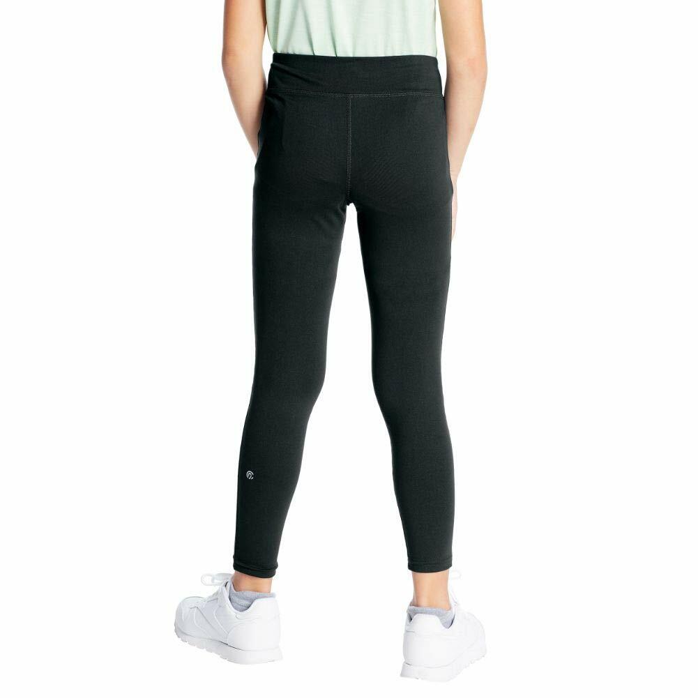 Leggings para niña C9 Champion, color negro, talla grande