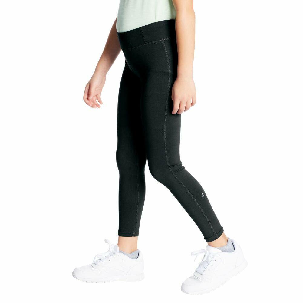 Leggings para niña C9 Champion, color negro, talla grande
